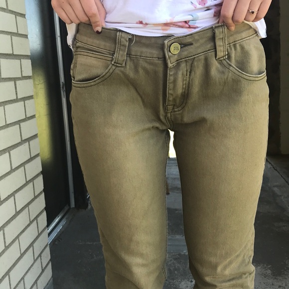 Green skinny jean - Picture 2 of 3